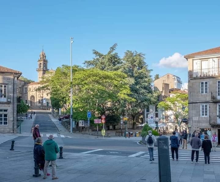 Apartamento Transito De Entrerruas Santiago de Compostela Luaran gambar