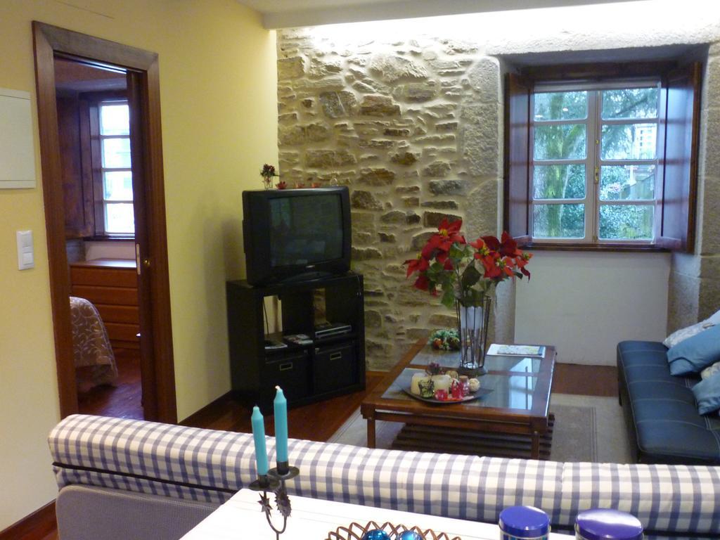 Apartamento Transito De Entrerruas Santiago de Compostela Bilik gambar