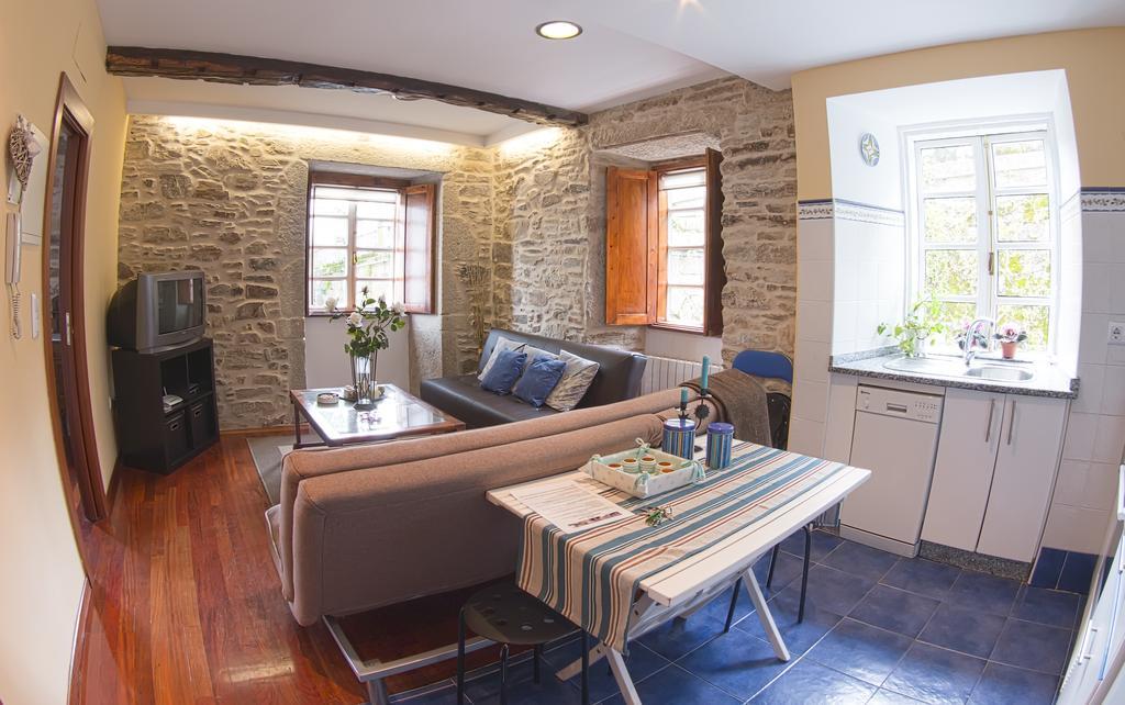 Apartamento Transito De Entrerruas Santiago de Compostela Luaran gambar